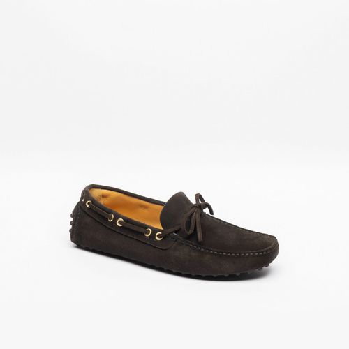 Car Shoe Ebano Suede Driving Loafer - Car Shoe - Modalova