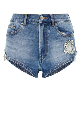 AREA Denim Shorts - AREA - Modalova