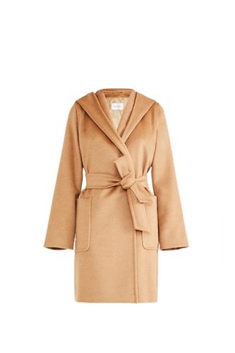 Max Mara Belted Long-sleeved Coat - Max Mara - Modalova