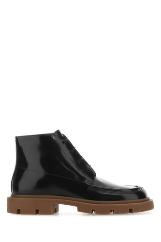 Black Leather Ankle Boots - Maison Margiela - Modalova