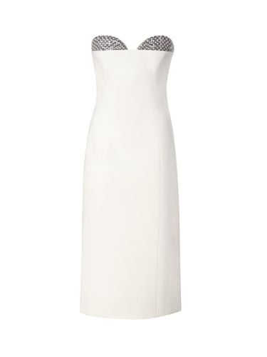 Midi Dress With Sweetheart Neckline - Genny - Modalova