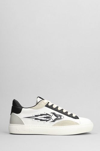 Sneakers In White Suede And Leather - Enterprise Japan - Modalova