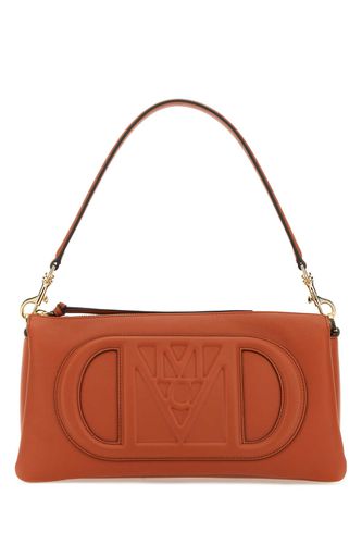 Brick Leather Mode Travia Small Shoulder Bag - MCM - Modalova
