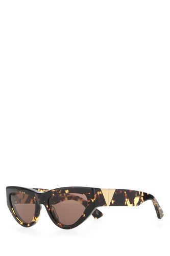 Multicolor Acetate Angle Sunglasses - Bottega Veneta - Modalova
