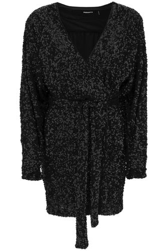 Samantha Sequined Mini Dress - Rotate by Birger Christensen - Modalova