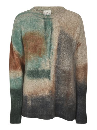 F cashmere Tie-dye Ribbed Sweater - f cashmere - Modalova