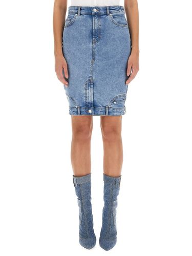 M05CH1N0 Jeans Denim Skirt - M05CH1N0 Jeans - Modalova