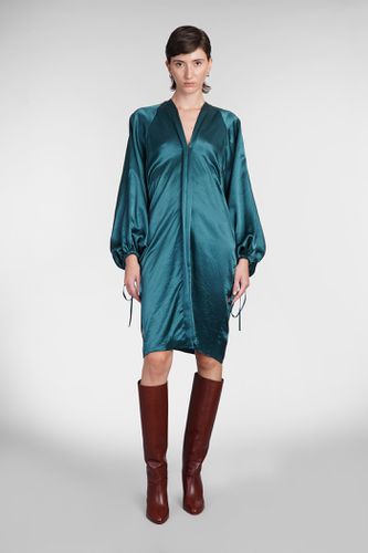 Lanvin Dress In Green Acetate - Lanvin - Modalova