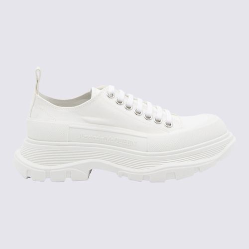 Canvas Tread Sneakers - Alexander McQueen - Modalova