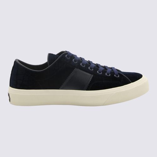 Tom Ford Navy Blue Sneakers - Tom Ford - Modalova