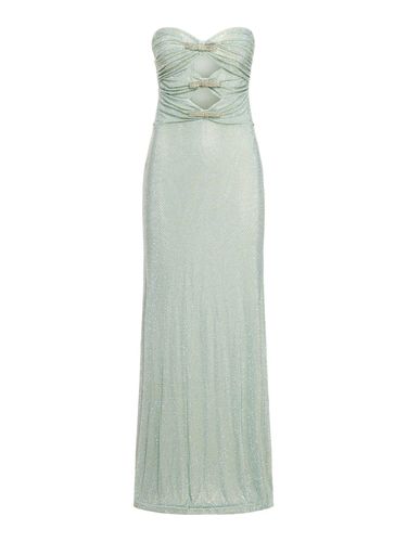 Embellished Strapless Maxi Dress - self-portrait - Modalova