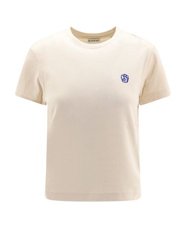 Burberry Sand Cotton T-shirt - Burberry - Modalova