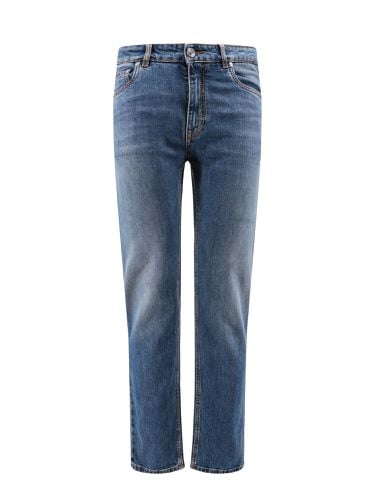 Logo Embroidered Straight Leg Jeans - Etro - Modalova