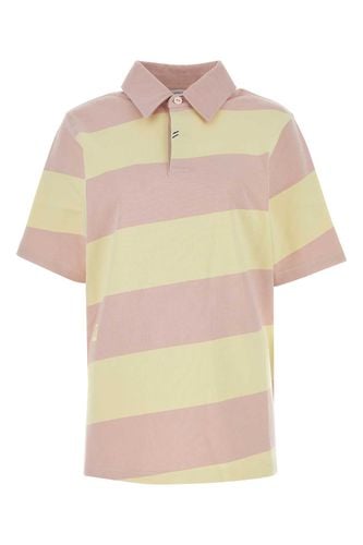 Embroidered Cotton Polo Shirt - Burberry - Modalova