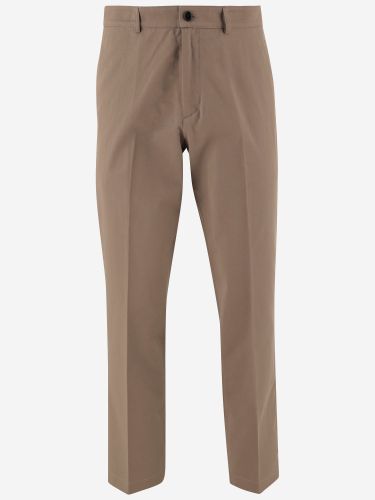 Burberry Cotton Chino Pants - Burberry - Modalova