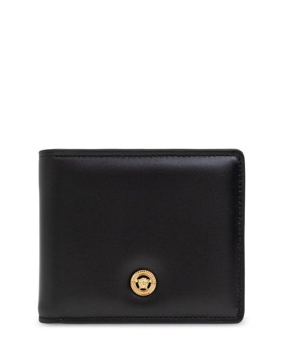 Medusa-plaque Bi-fold Wallet - Versace - Modalova