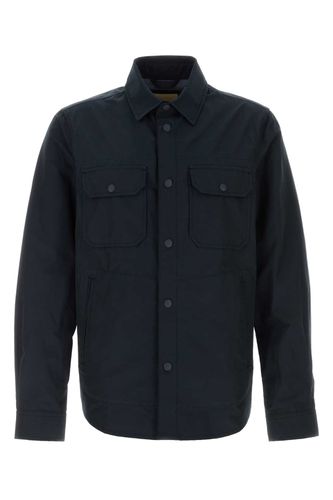 Navy Blue Cotton Blend Shirt - Woolrich - Modalova