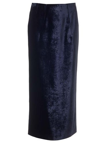 Fendi Long Velvet Pencil Skirt - Fendi - Modalova