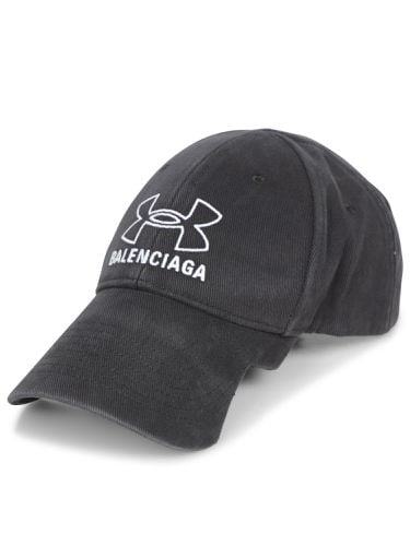 Balenciaga Under Black Baseball Cap - Balenciaga - Modalova