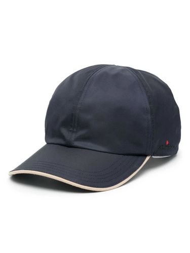 Night Nylon Baseball Hat With Logo - Kiton - Modalova