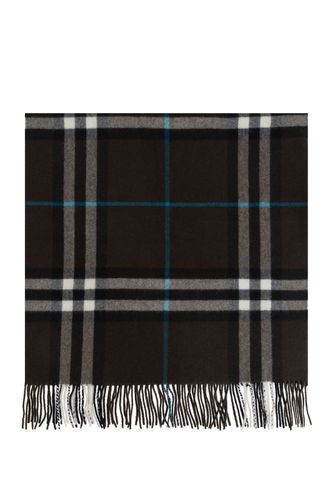 Check Printed Fringed-edge Scarf - Burberry - Modalova