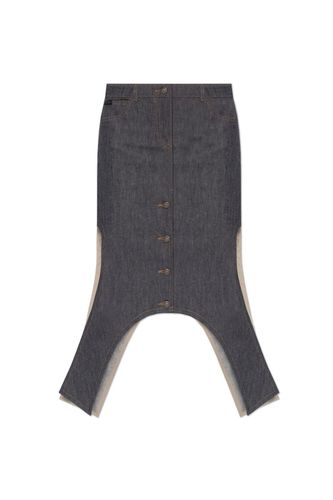 Asymmetric-hem Denim Skirt - Courrèges - Modalova