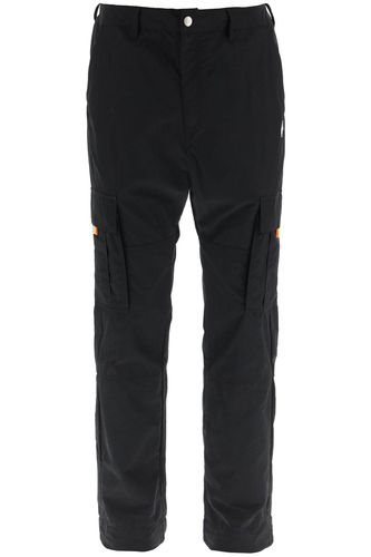 Marcelo Burlon Nylon Cargo Pants - Marcelo Burlon - Modalova