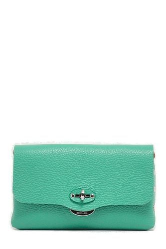 Lettera Foldover Top Small Shoulder Bag - Zanellato - Modalova