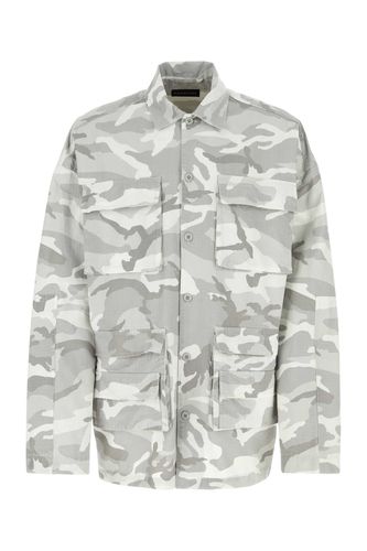 Balenciaga Printed Cotton Shirt - Balenciaga - Modalova