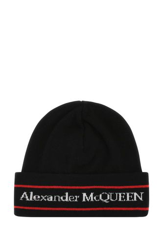 Cashmere Beanie Hat - Alexander McQueen - Modalova