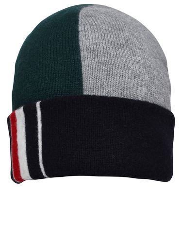 Multicolored Wool Beanie - Thom Browne - Modalova