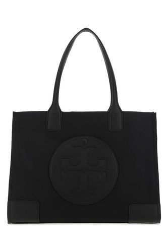 Black Nylon Ella Shopping Bag - Tory Burch - Modalova
