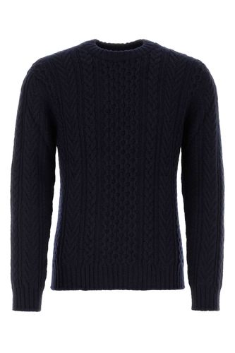 Black Cashmere Sweater - Johnstons of Elgin - Modalova