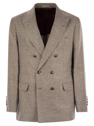 Diagonally Deconstructed Jacket - Brunello Cucinelli - Modalova