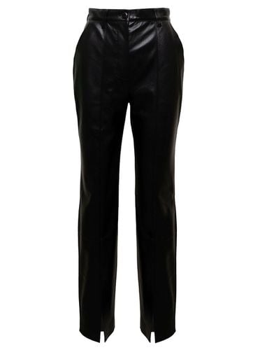 Slim Pants With Slits At The Front In Faux Leather Woman - Nanushka - Modalova