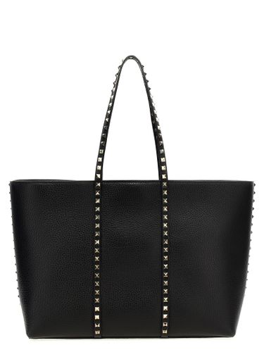 Tote Rockstud Shopping Bag - Valentino Garavani - Modalova