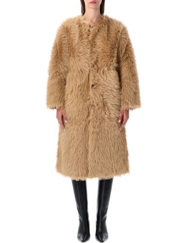 Faux Fur Coat With Suede Interior - urbancode - Modalova