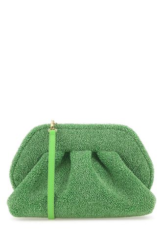 Grass Green Sponge Bios Clutch - THEMOIRè - Modalova