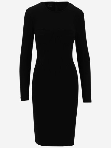 Stretch Viscose Jersey Midi Dress - Pinko - Modalova