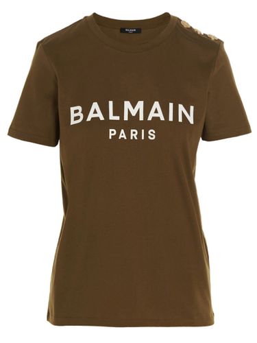 Balmain Logo T-shirt - Balmain - Modalova