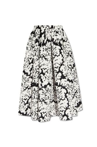 Pleated Flared Skirt - Alexander McQueen - Modalova