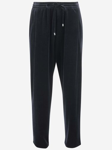 Cotton And Cashmere Blend Pants - Giorgio Armani - Modalova