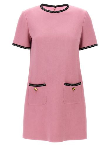 Moschino Crepe Dress - Moschino - Modalova