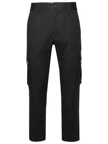 Cargo Pants In Black Cotton - Dolce & Gabbana - Modalova