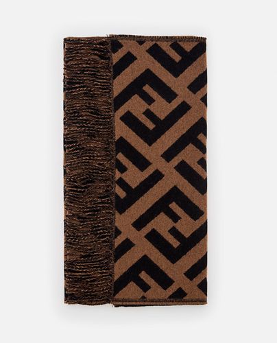 X170 Jacquard Ff Macro Scarf - Fendi - Modalova