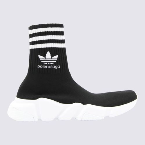 Black Canvas Speed Trainer Sneakers - Balenciaga - Modalova