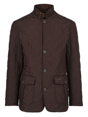 Barbour Brown Lutz Quilted Jacket - Barbour - Modalova