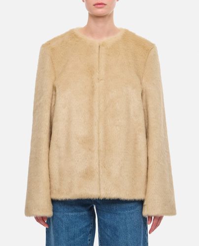 Loulou Studio Faux Fur Short Coat - Loulou Studio - Modalova