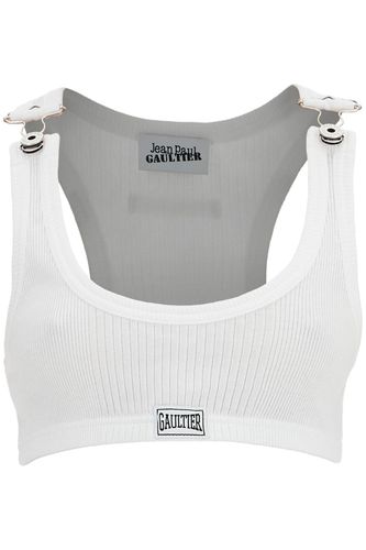 Cropped Tank Top With Overall-style - Jean Paul Gaultier - Modalova