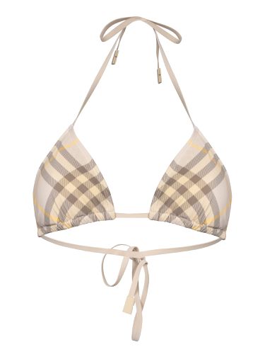 Burberry Check Print Bikini Top - Burberry - Modalova